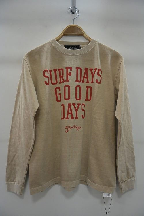 2017 S/S MARBLES SURF DAYS GOOD DAYS L/S T-SHIRT