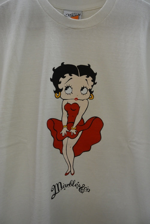 2017 S/S MARBLES BETTY BOOP×Marbles T-SHIRT