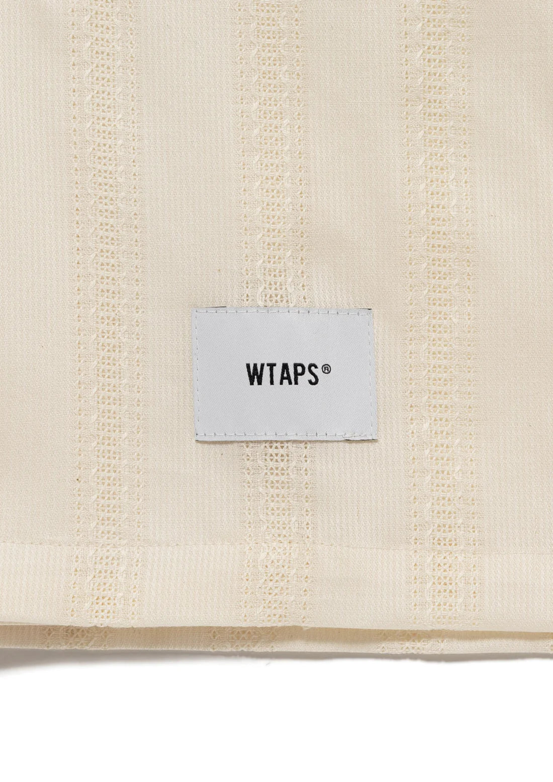 2026 S/S WTAPS FRIO 02 / SS / COTTON. LENO CLOTH. TEXTILE