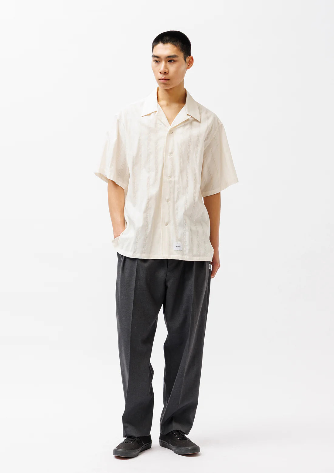 2026 S/S WTAPS FRIO 02 / SS / COTTON. LENO CLOTH. TEXTILE