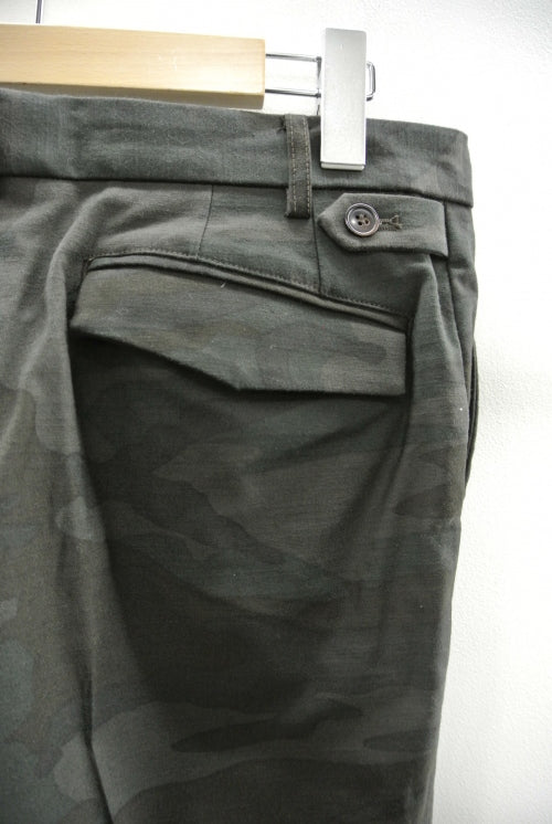 2015 S/S GalaabenD バックサテンストレッチ ウッドランドカモ tapared PT 68/DARK GREEN