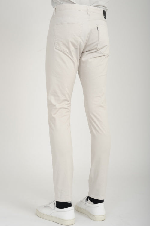 2015 S/S LAD MUSICIAN SKINNY PANTS WHITE GRAY