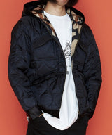 2020 S/S NUMBER (N)INE QUILTED RIPSTOP HOODED JACKET