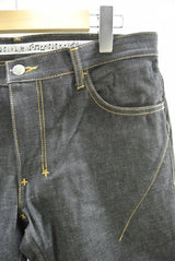 2015 S/S n(n) BY NUMBER (N)INE Regular Straight Unkle Cut _Denim(Rigid) BLUE