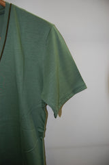 2014 S/S GalaabenD 60/2ギザリヨセル天竺 V neck GREEN
