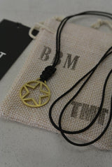 2017 S/S TMT STAR BRASS NECKLACE BRASS