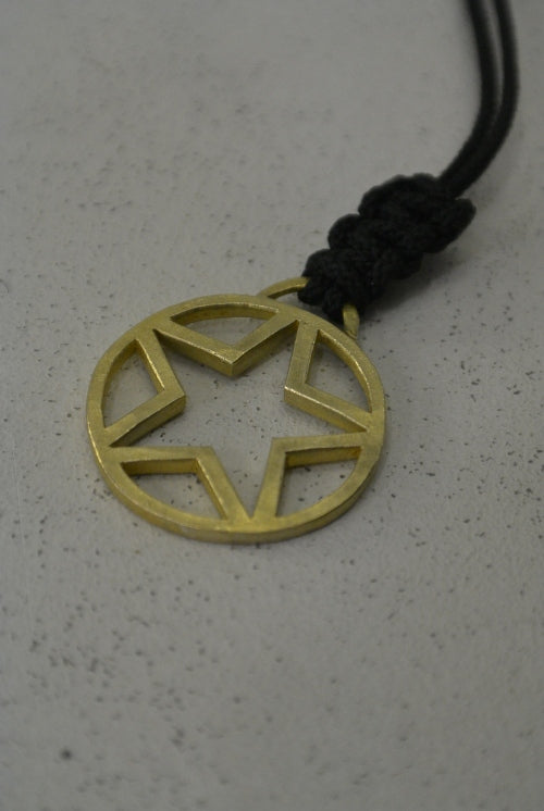 2017 S/S TMT STAR BRASS NECKLACE BRASS