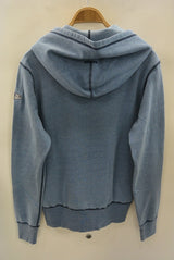 2017 S/S TMT INDIGO FRENCH TERRY ZIP PARKA INDIGO LIGHT
