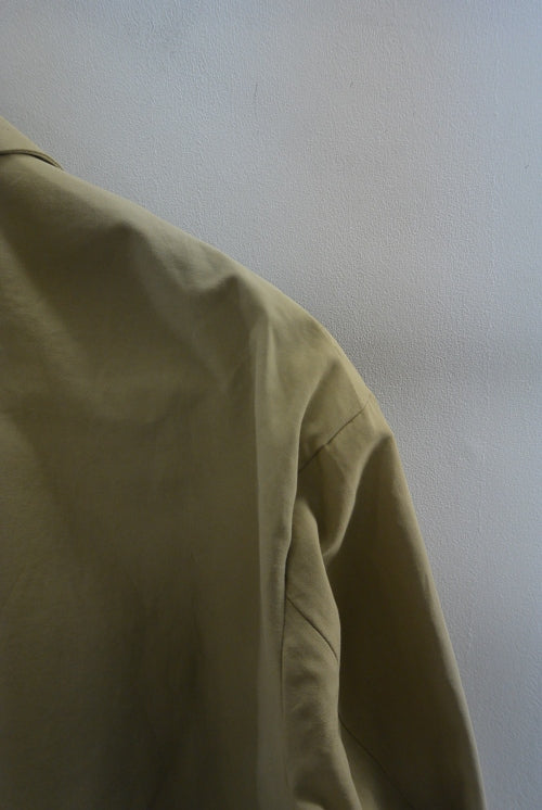 2016 S/S GalaabenD C/Nyツイルピーチ barrel coat 13/BEIGE
