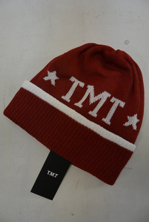 2016 S/S TMT LINE KNIT CAP RED