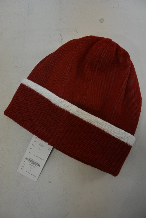 2016 S/S TMT LINE KNIT CAP RED