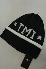2016 S/S TMT LINE KNIT CAP BLACK