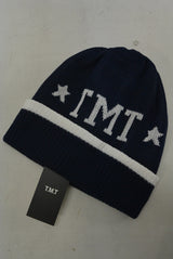 2016 S/S TMT LINE KNIT CAP NAVY