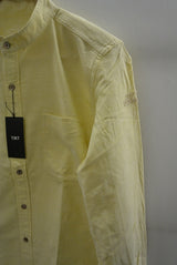 2016 S/S TMT L/SL NO-COLLAR SHIRT SHIRT YELLOW
