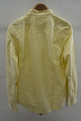 2016 S/S TMT L/SL NO-COLLAR SHIRT SHIRT YELLOW