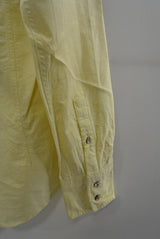 2016 S/S TMT L/SL NO-COLLAR SHIRT SHIRT YELLOW
