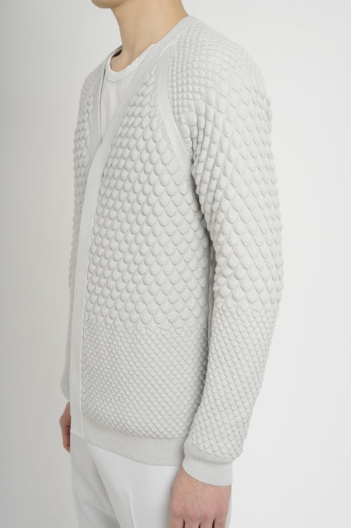 2015 S/S LAD MUSICIAN CARDIGAN SPACE WHITE