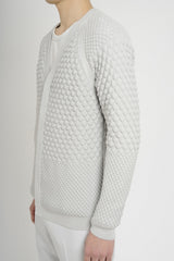 2015 S/S LAD MUSICIAN CARDIGAN SPACE WHITE