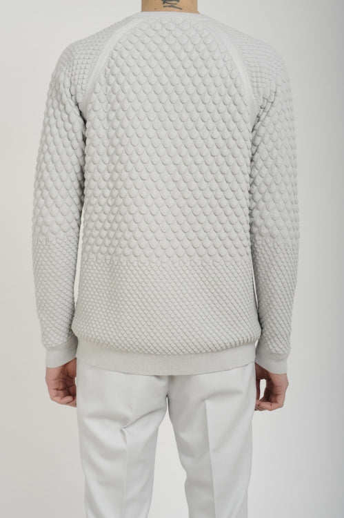 2015 S/S LAD MUSICIAN CARDIGAN SPACE WHITE