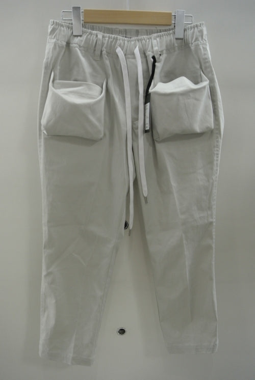 2015 S/S NUMBER (N)INE BOX 4-POKET CROPPED PANTS_COTTON STRETCH SAND BEIGE