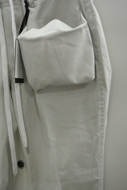 2015 S/S NUMBER (N)INE BOX 4-POKET CROPPED PANTS_COTTON STRETCH SAND BEIGE