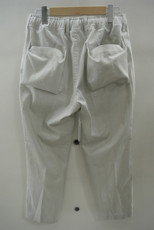 2015 S/S NUMBER (N)INE BOX 4-POKET CROPPED PANTS_COTTON STRETCH SAND BEIGE