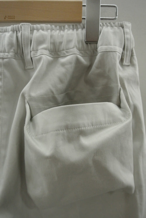 2015 S/S NUMBER (N)INE BOX 4-POKET CROPPED PANTS_COTTON STRETCH SAND BEIGE