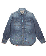2019 S/S TMT HQ PAINT&CRUSH DENIM SHIRTS