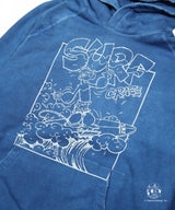 2019 S/S TMT POPEYE(R)×TMT INDIGO-DYED HOODIE(SURF CRAZY)