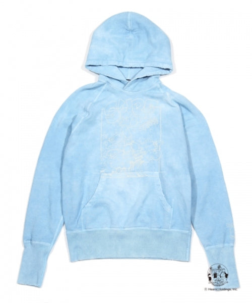 2019 S/S TMT POPEYE(R)×TMT INDIGO-DYED HOODIE(SURF CRAZY)