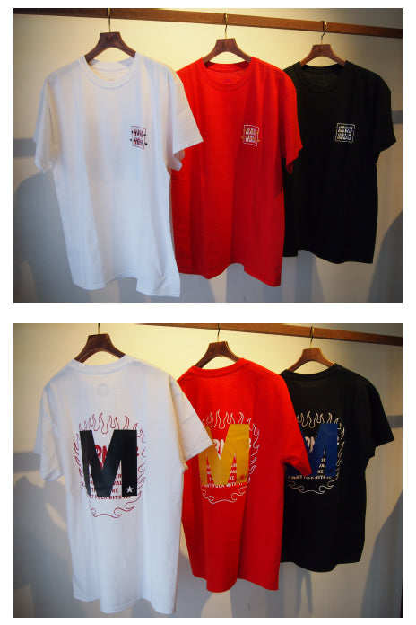2017 S/S M crew neck t-shirts (HAWGHOLIC×M) 