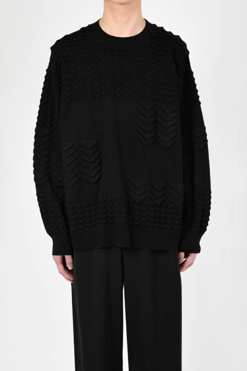 2025 S/S LAD MUSICIAN 3D KNIT PULLOVER