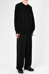 2025 S/S LAD MUSICIAN 3D KNIT PULLOVER