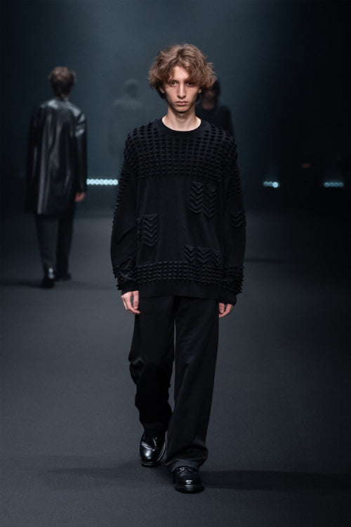 2025 S/S LAD MUSICIAN 3D KNIT PULLOVER