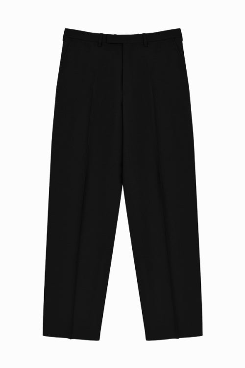 2025 S/S LAD MUSICIAN WOOL GABARDINE WIDE TAPERED SLACKS