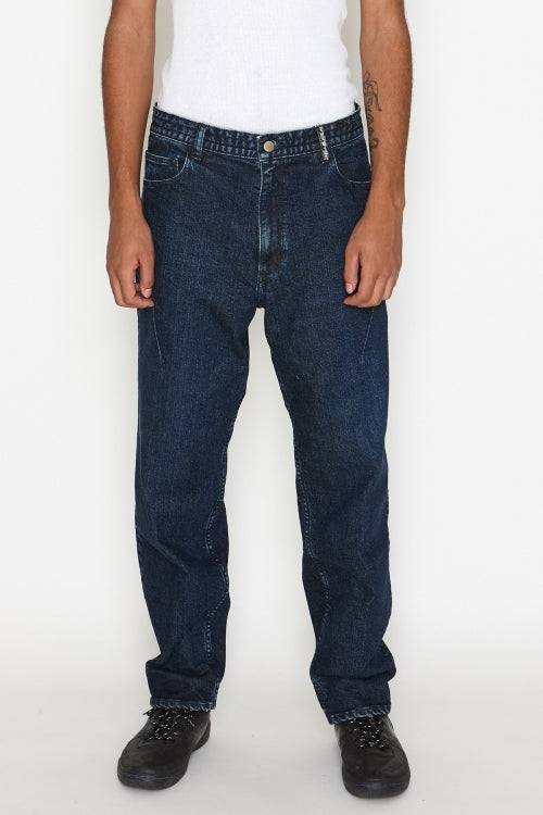 2019 S/S NUMBER (N)INE WIDE TAPERD STRETCH DENIM JEANS(LIGHT WASH)