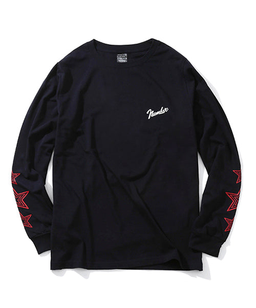 2018 S/S NUMBER (N)INE LONG T-SHIRTS_number9&STAR