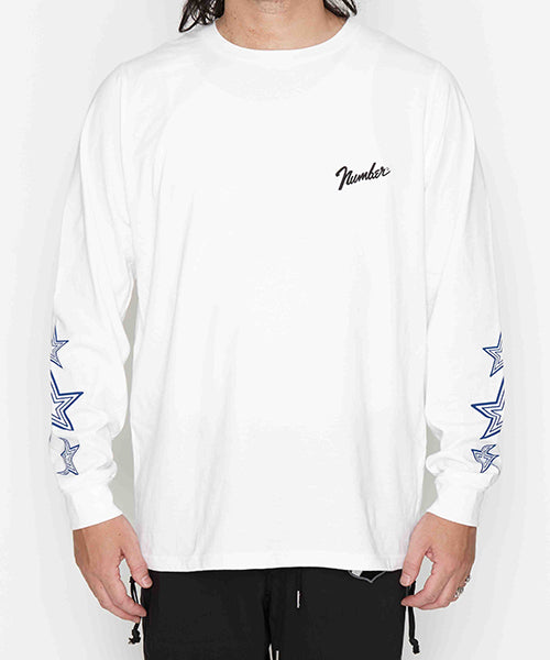2018 S/S NUMBER (N)INE LONG T-SHIRTS_number9&STAR