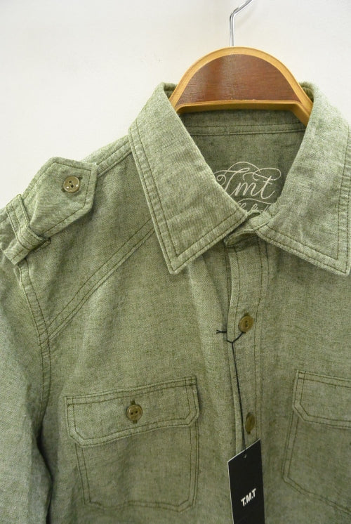 2016 S/S TMT L/SL MILITARY SHIRT KHAKI