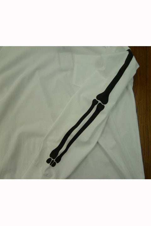 2017 S/S NUMBER (N)INE LONG POCKET T-SHIRTS_BONE WHITE