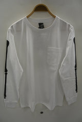 2017 S/S NUMBER (N)INE LONG POCKET T-SHIRTS_BONE WHITE