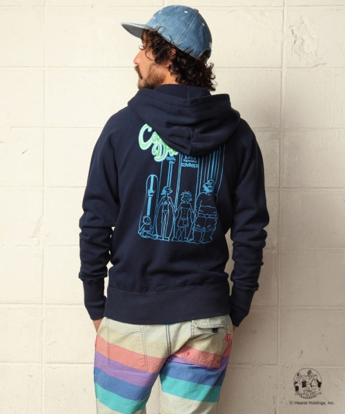 2019 S/S TMT POPEYE(R)×TMT ZIP-UP HOODIE(CALIFORNIA DREAMIN)