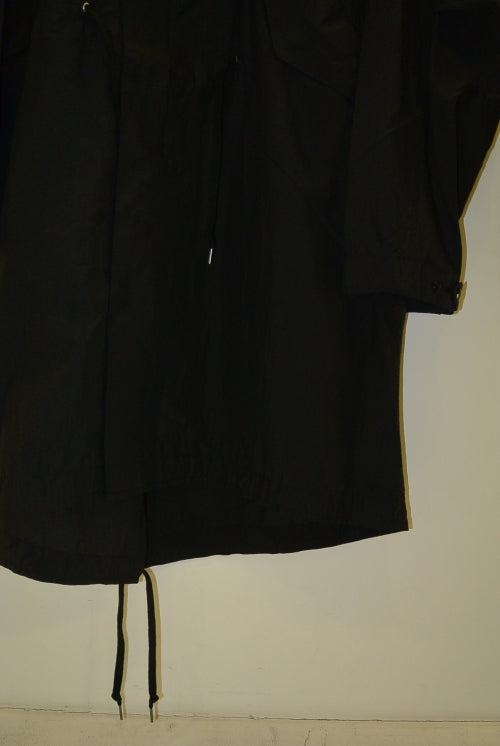 2017 S/S NUMBER (N)INE MODS COAT_NYLON BLACK