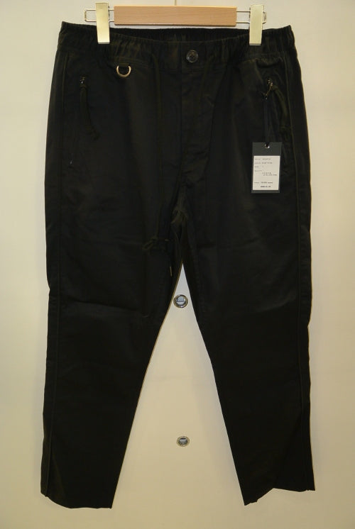 2017 S/S NUMBER (N)INE PIPING EASY PANTS BLACK/BLACK