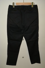 2017 S/S NUMBER (N)INE PIPING EASY PANTS BLACK/BLACK