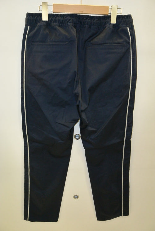 2017 S/S NUMBER (N)INE PIPING EASY PANTS NAVY/GRAY