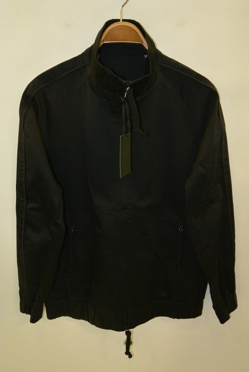 2017 S/S NUMBER (N)INE PIPING ZIP UP BLOUSON BLACK/BLACK
