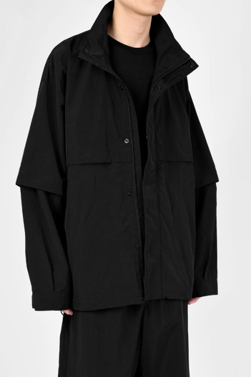 2024 S/S LAD MUSICIAN NYLON TUSSER CONVERTIBLE BLOUSON