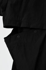 2024 S/S LAD MUSICIAN NYLON TUSSER CONVERTIBLE BLOUSON