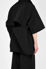 2024 S/S LAD MUSICIAN NYLON TUSSER CONVERTIBLE BLOUSON